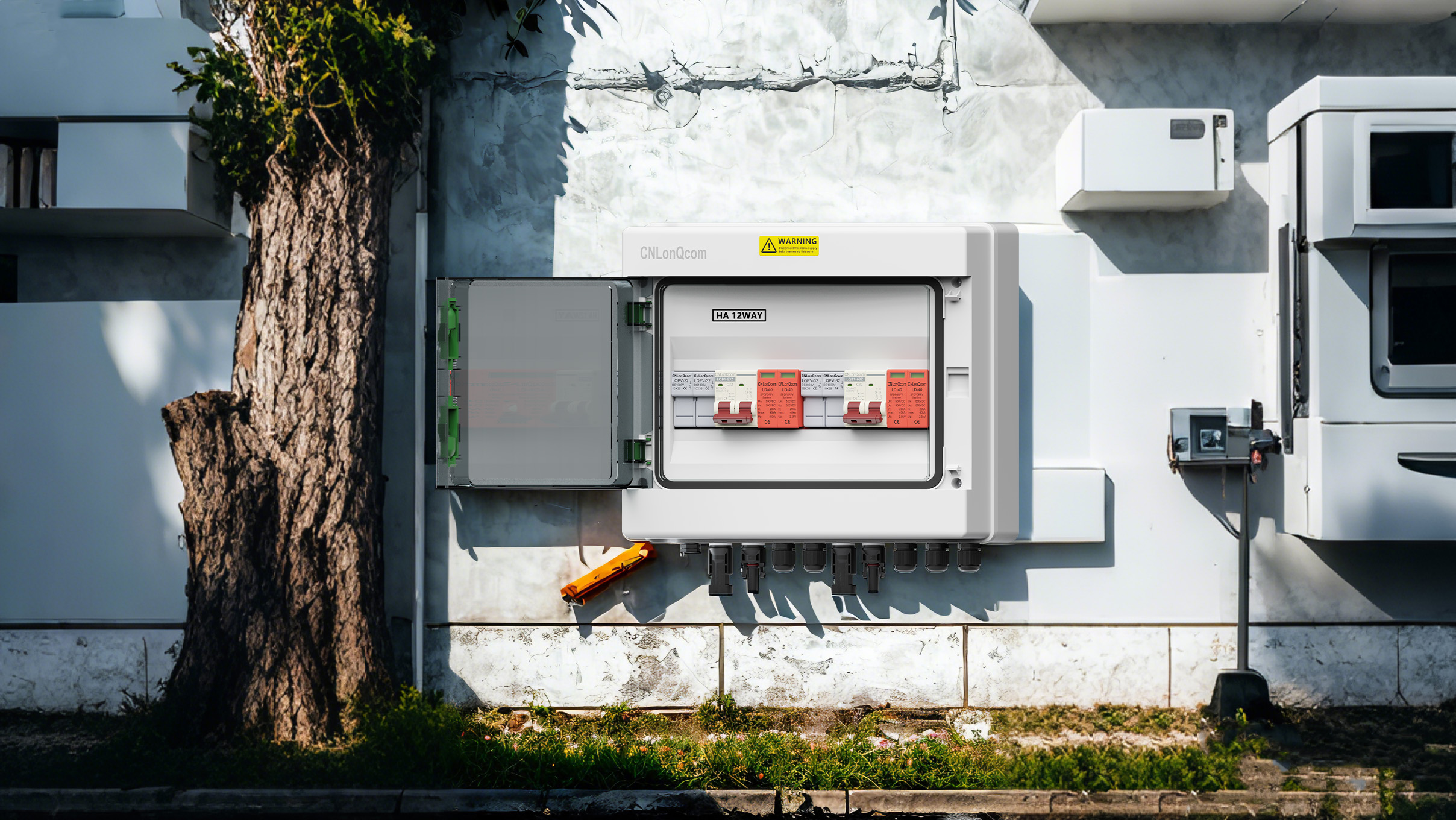 Boîte de combiner PV: Guide complet des composants et installation