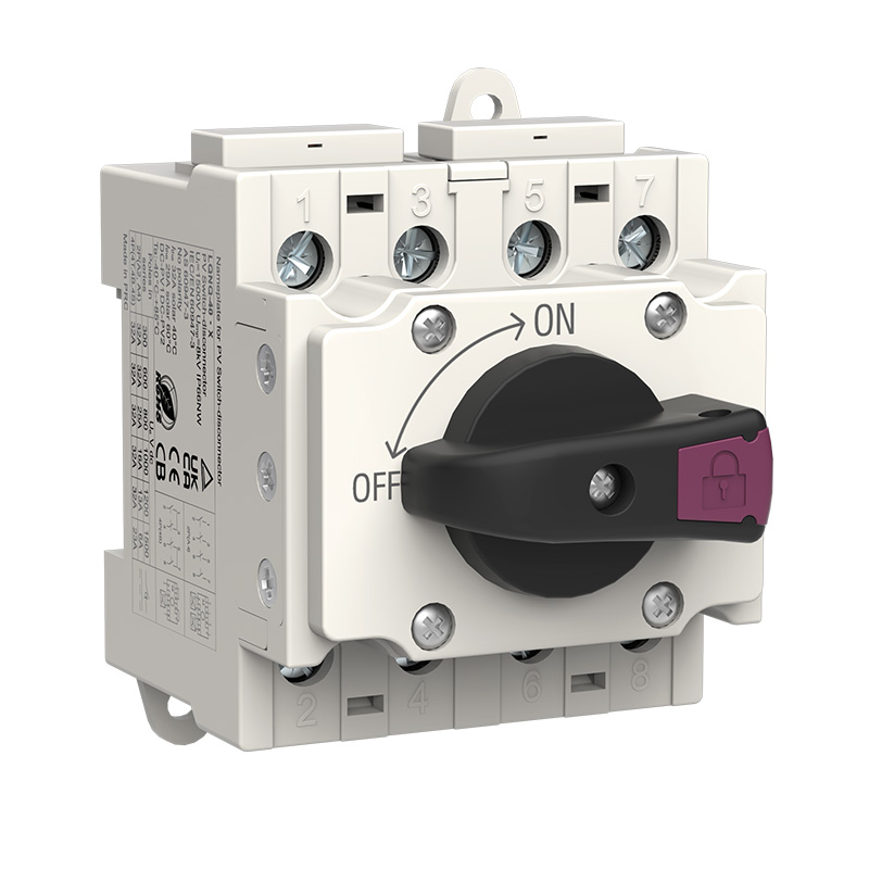 Module de distribution d'énergie avec interrupteur de déconnexion 2P/4P