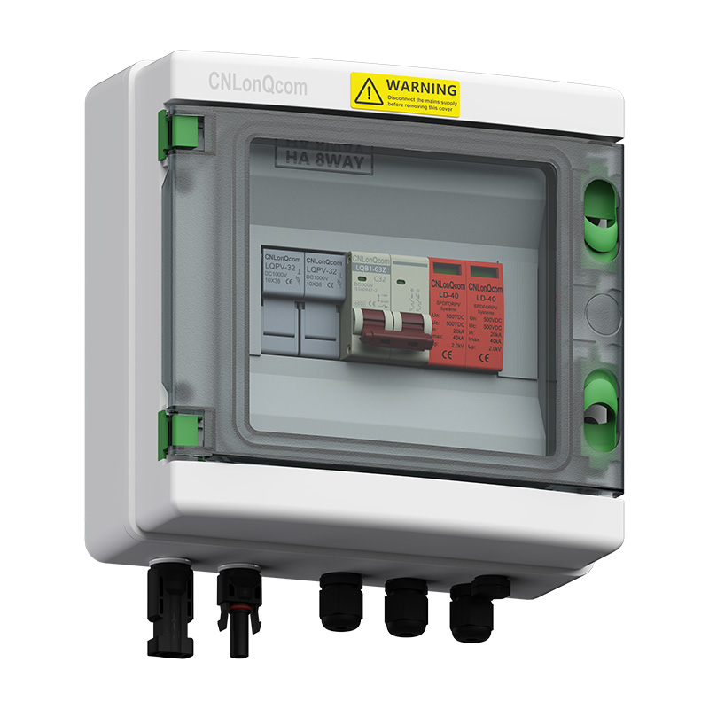 Boîte de combinaison PV 1 sur 1 OUT DC500V