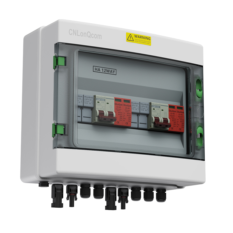 PV Combiner Box 2 en 2 OUT DC500V