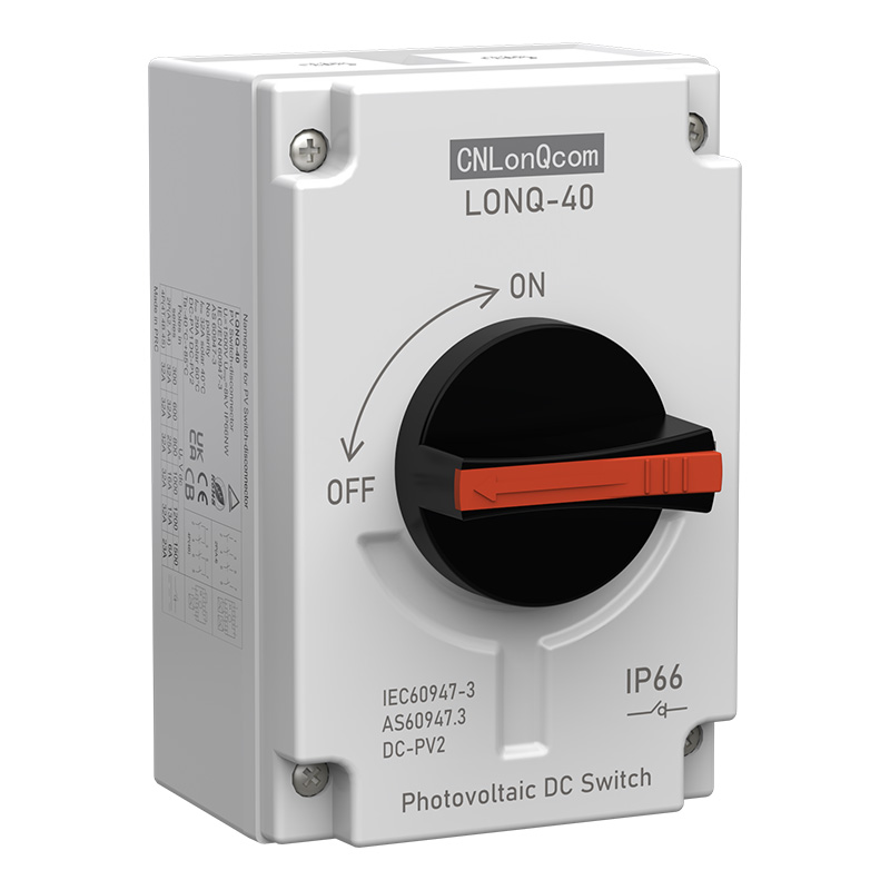 Interrupteur de déconnexion d'isolateur solaire PV DC DC1200V 32A